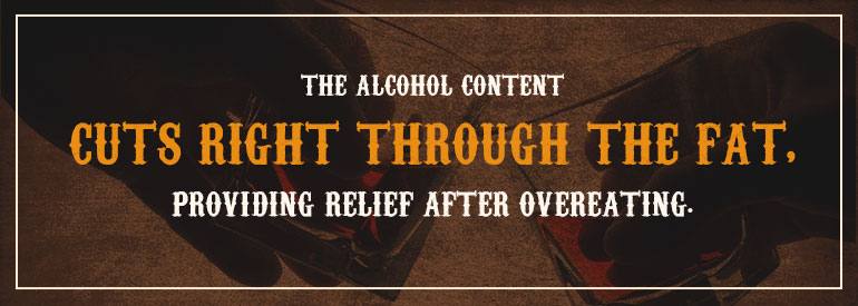 alcohol cuts through fatty cells